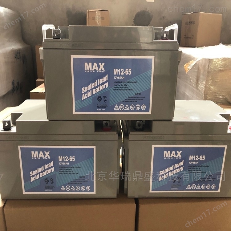 MAX铅酸蓄电池M12-65 12V65AH 持久续航